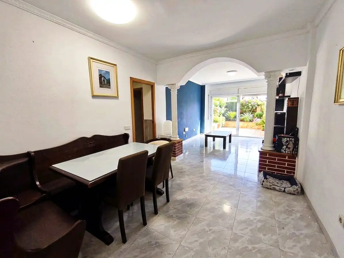 Comedor de Piso en venta en Lloret de Mar con Calefacción, Jardín privado y Terraza