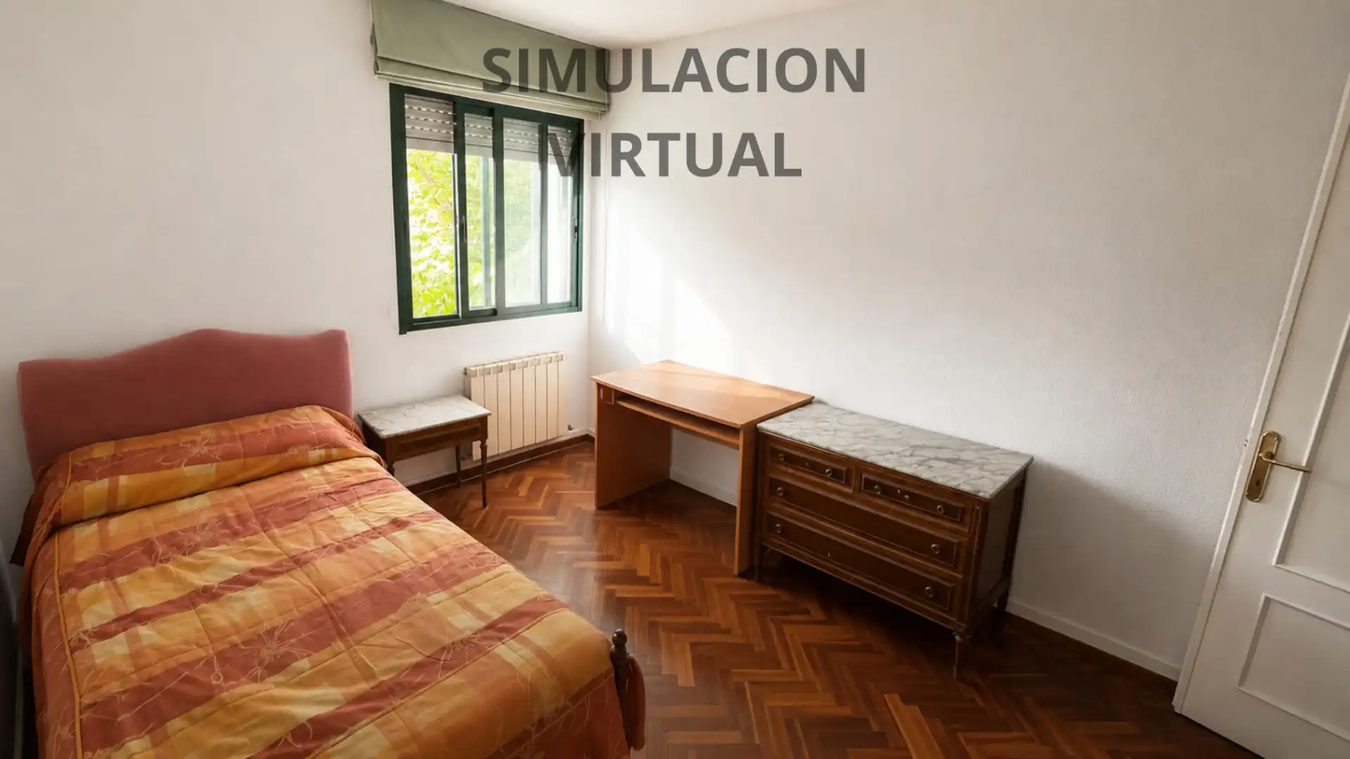 Dormitori de Casa adosada en venda en Villanueva del Pardillo amb Aire condicionat, Calefacció i Jardí privat