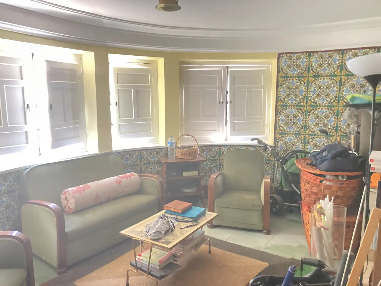 Sala de estar de Casa o chalet en venta en León Capital  con Calefacción, Jardín privado y Horno