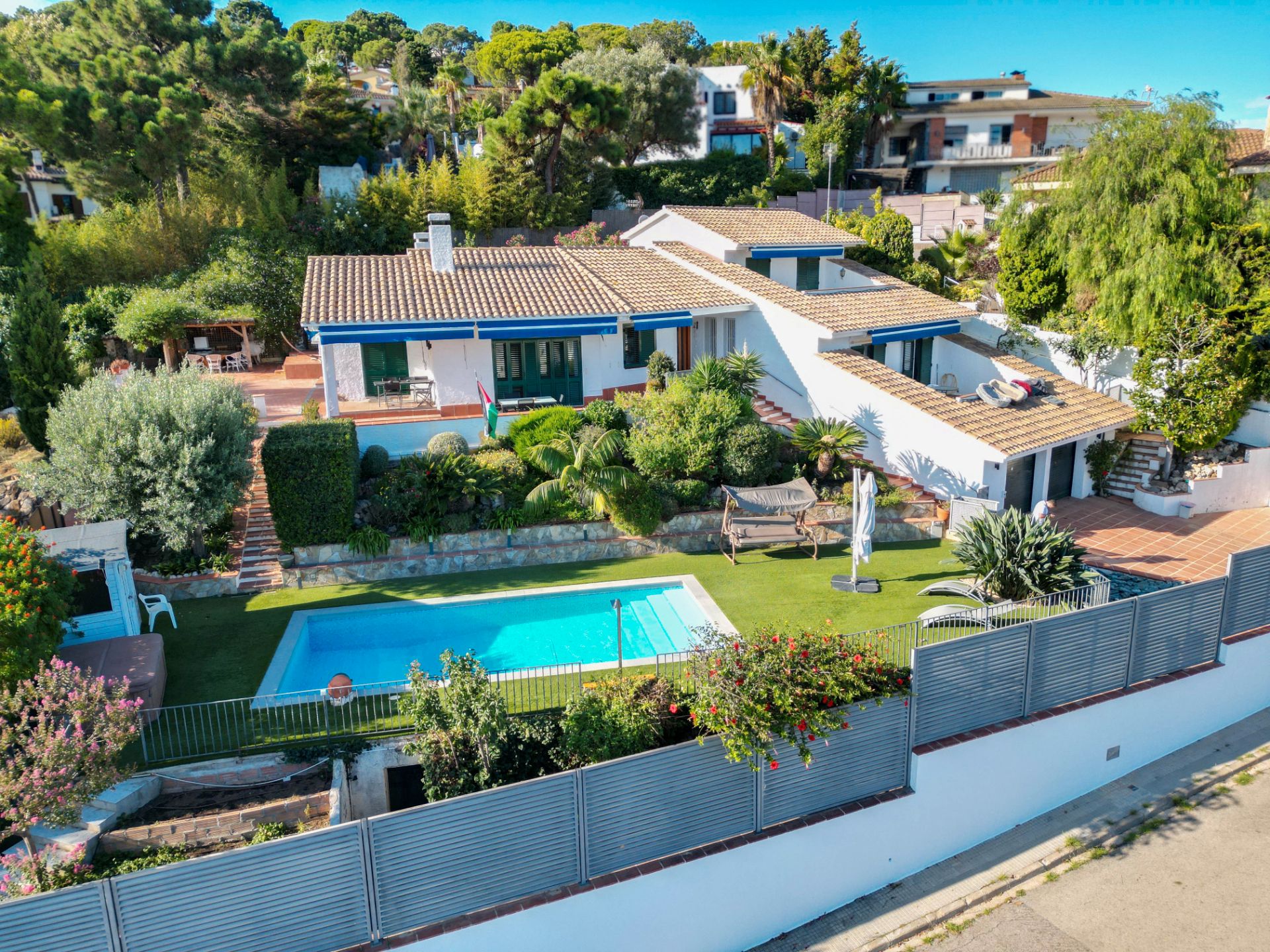 Garden of House or chalet for sale in Sant Pol de Mar  with Air Conditioner, Heating and Private garden