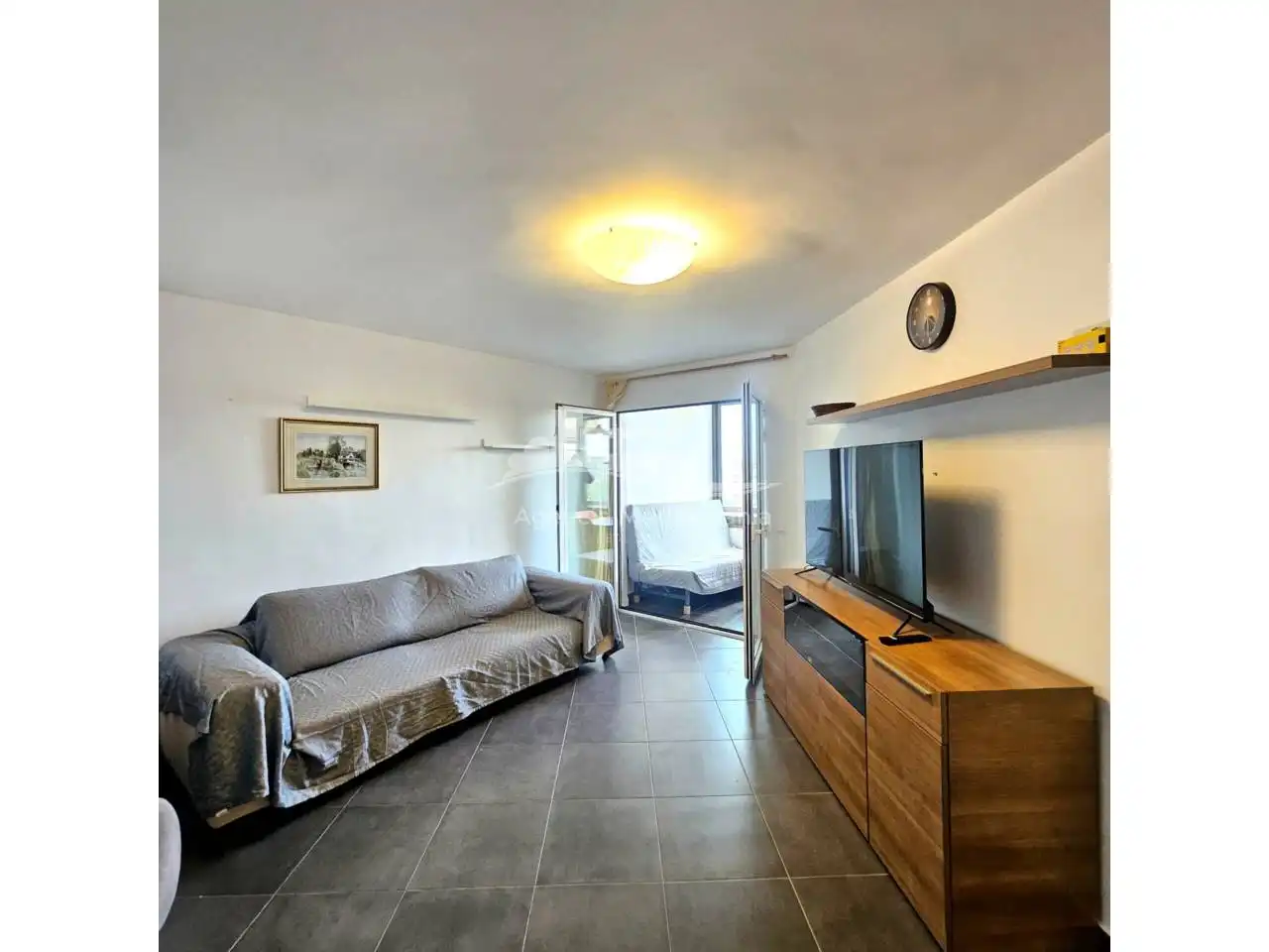 Sala de estar de Piso en venta en Castell d'Aro, Platja d'Aro i s'Agaró con Aire acondicionado y Terraza