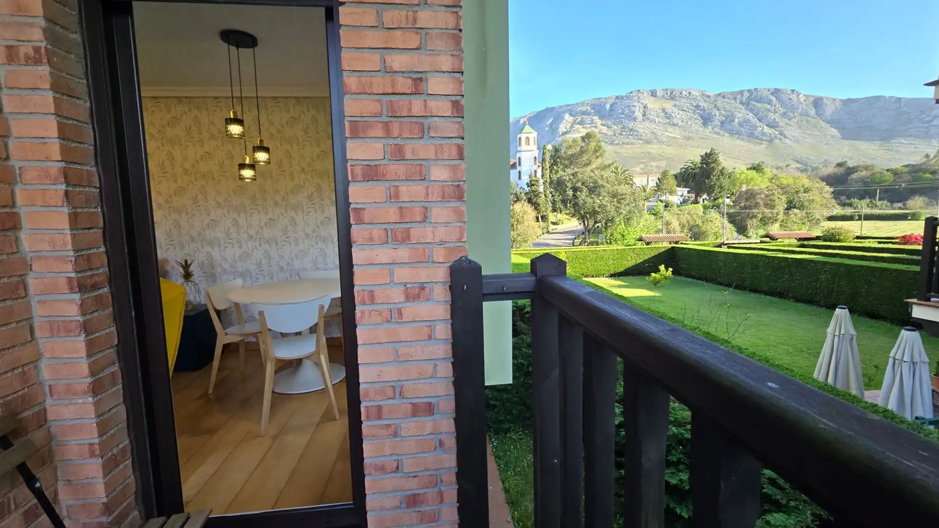 Garden of Flat for sale in Llanes  with Heating, Terrace and Furnished