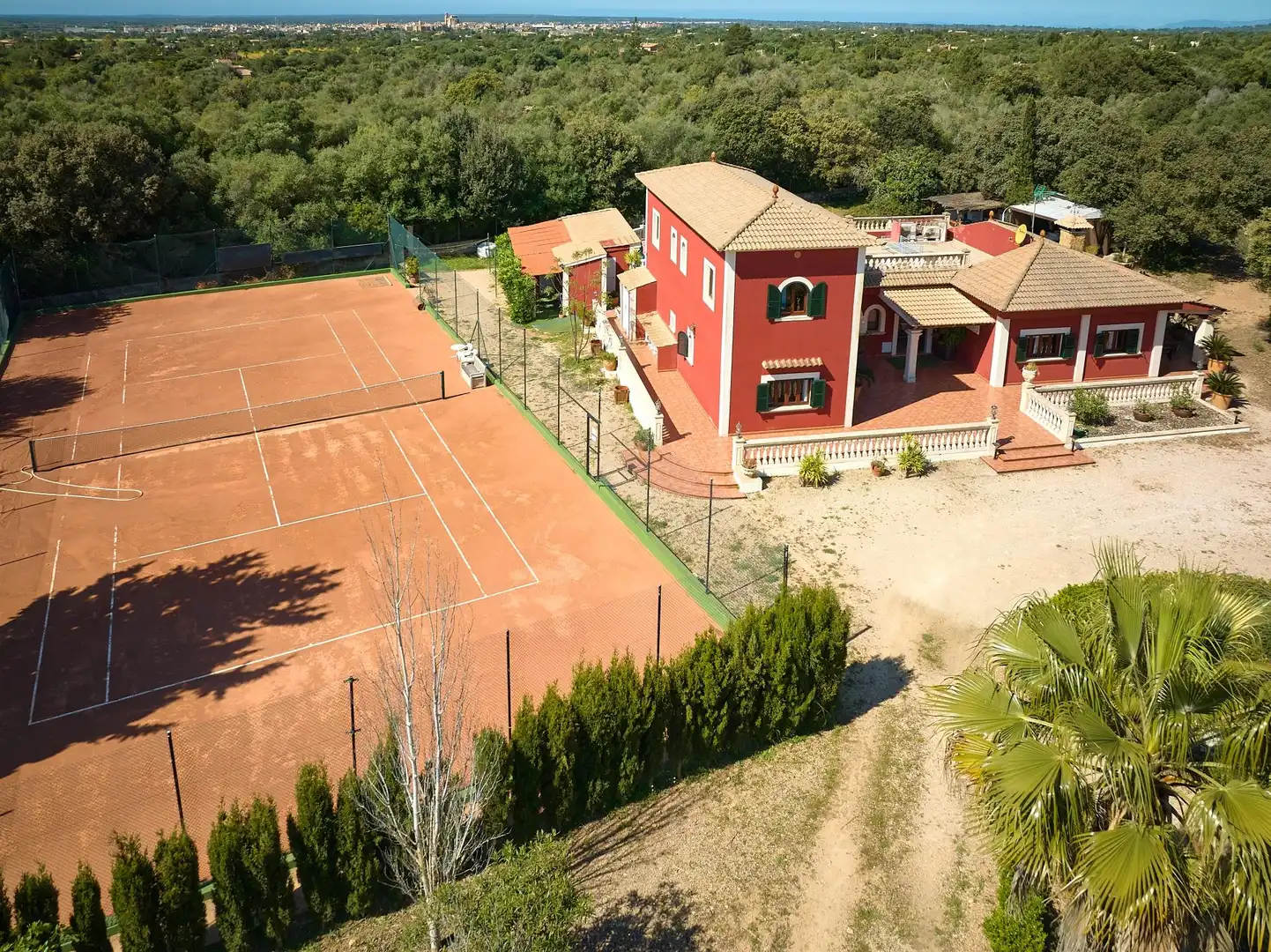 Jardín de Finca rústica en venta en Llucmajor con Aire acondicionado, Jardín privado y Terraza