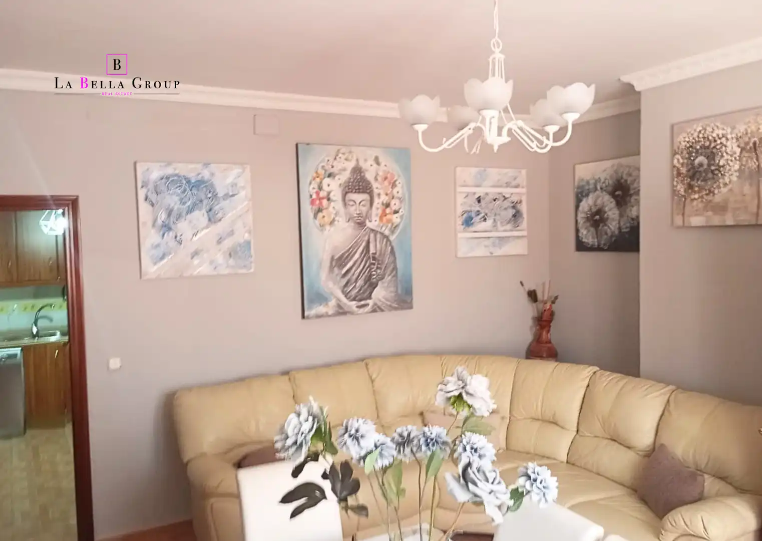 Sala d'estar de Casa o xalet en venda en Mollina amb Aire condicionat i Terrassa
