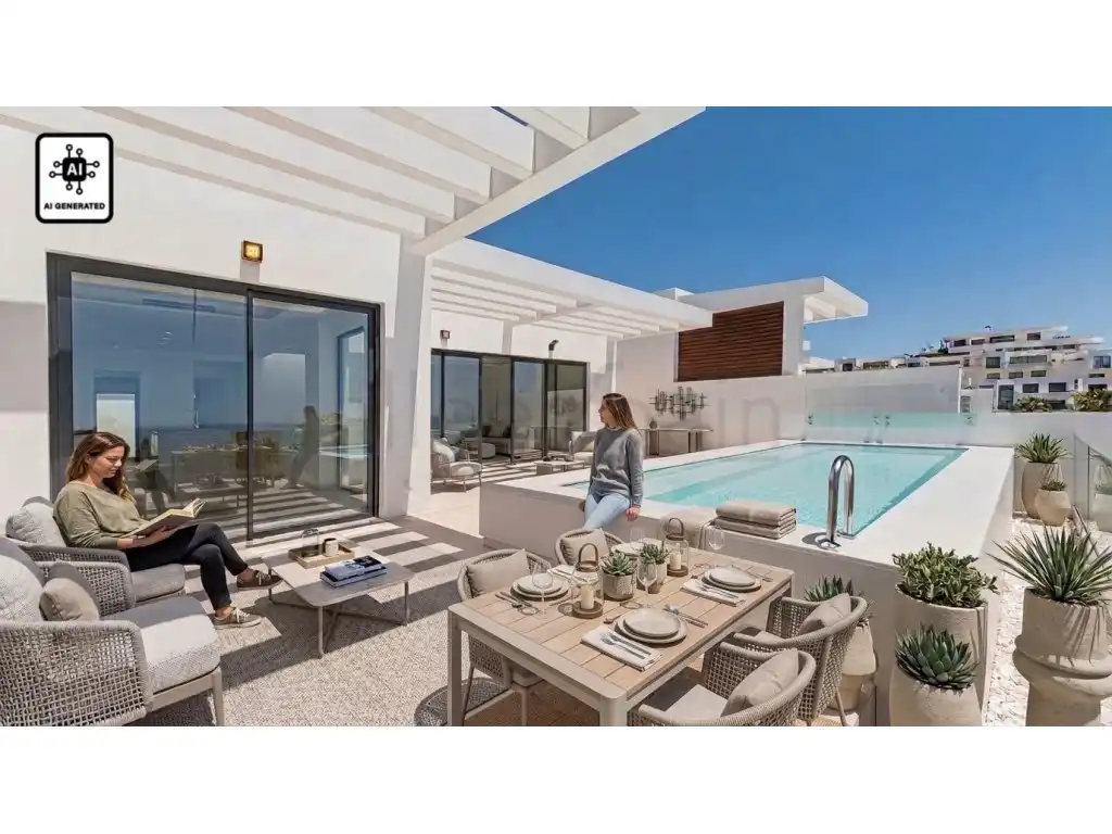 Maison avec piscine à vendre à Benalmádena pueblo, imagen 12