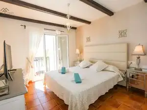 Dormitori de Casa o xalet de lloguer en Almuñécar amb Aire condicionat, Jardí privat i Terrassa