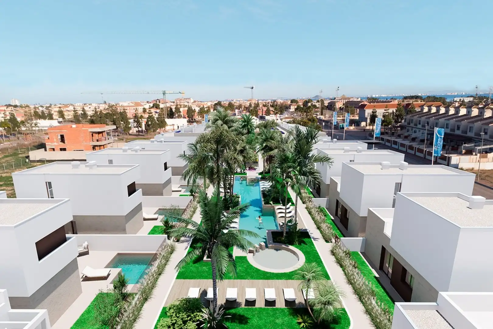 Flat with terrace for sale in Serena Golf, imagen 3