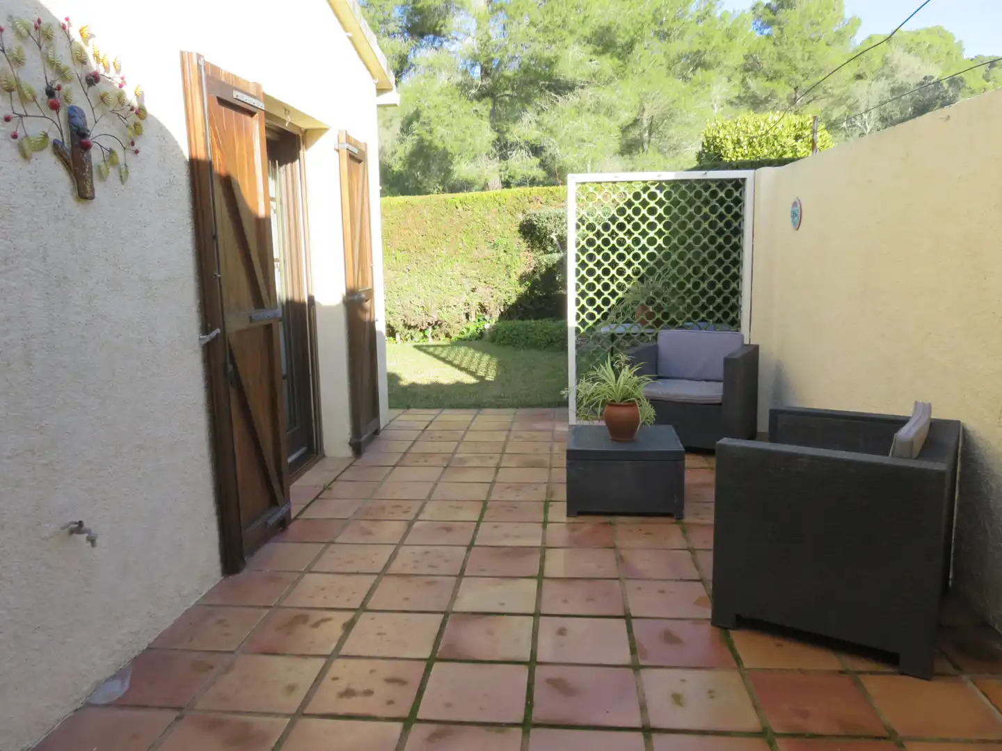 Terraza de Casa adosada en venta en L'Estartit con Aire acondicionado, Calefacción y Jardín privado
