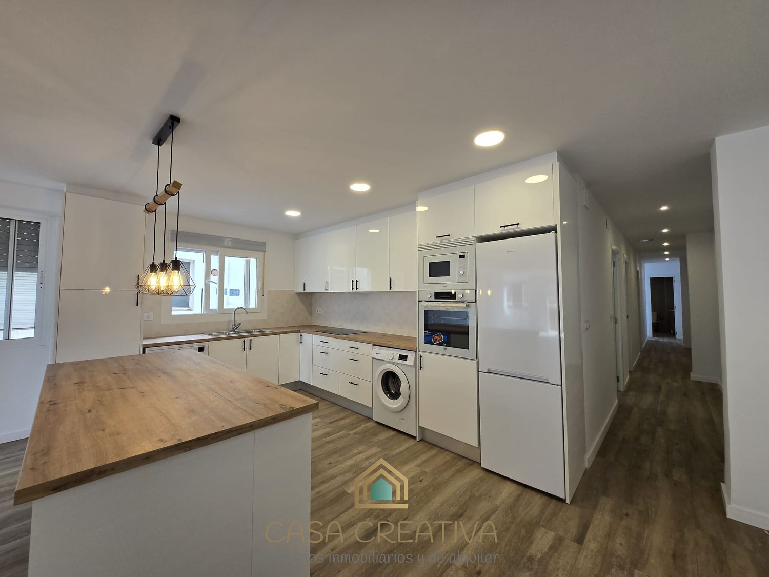 Küche von Wohnung miete in Carcaixent mit Balkon