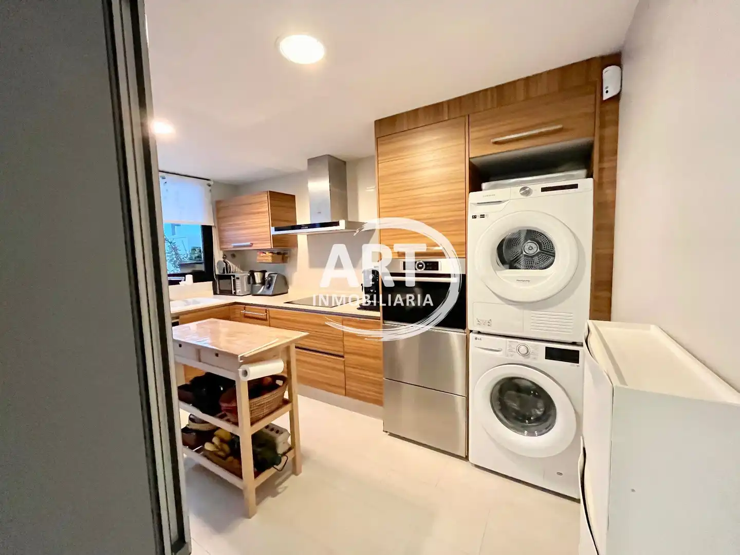 Cocina de Dúplex en venta en Rocafort con Aire acondicionado