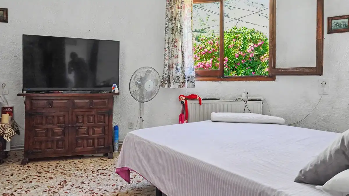 Schlafzimmer von Haus oder Chalet zum Verkauf in Dénia mit Heizung, Privatgarten und Terrasse
