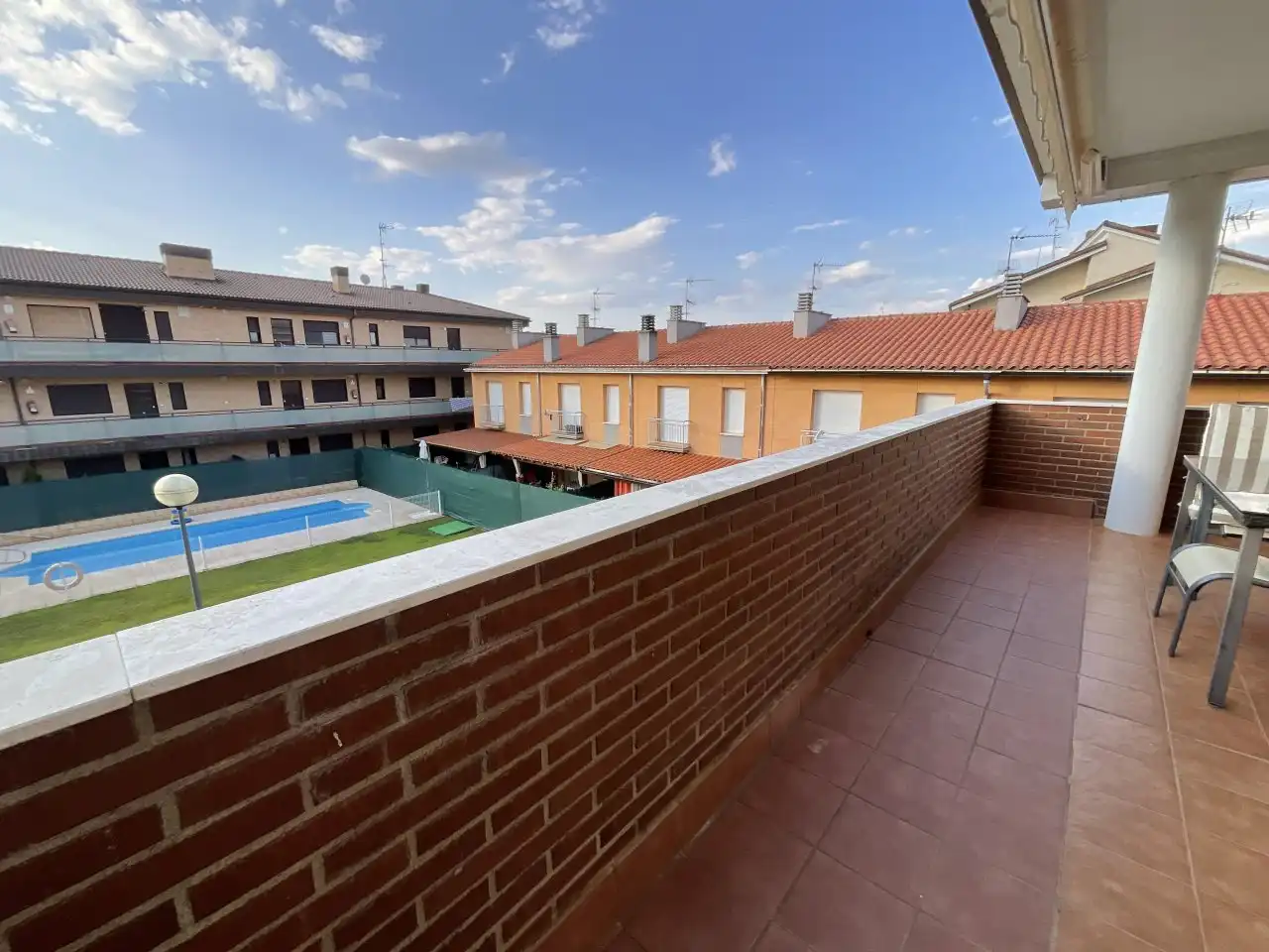 Balcony of Flat for sale in Alesanco  with Heating, Terrace and Furnished