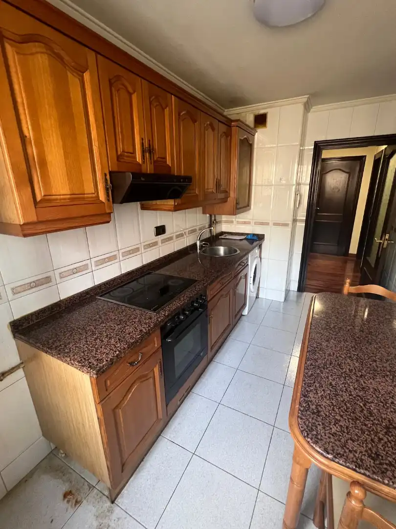 Kitchen of Apartments for sale in Gijón   with Heating and Storage room