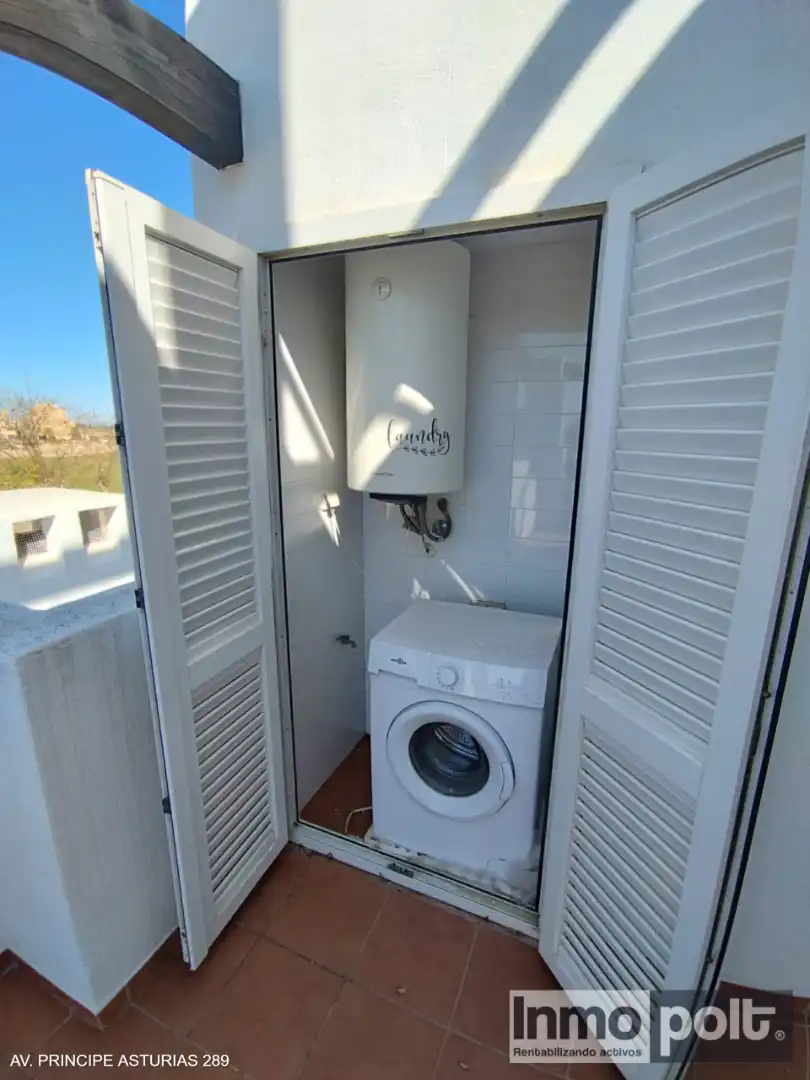 Baño de Apartamento de alquiler en Torre-Pacheco con Jardín privado, Terraza y Amueblado