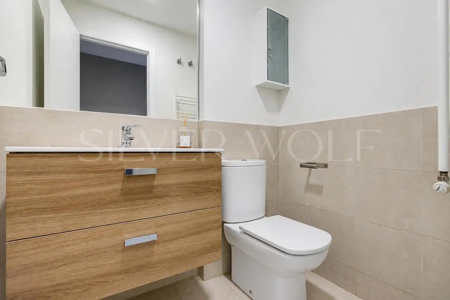 Baño de Casa adosada de alquiler en Sant Pere de Ribes con Aire acondicionado, Calefacción y Jardín privado