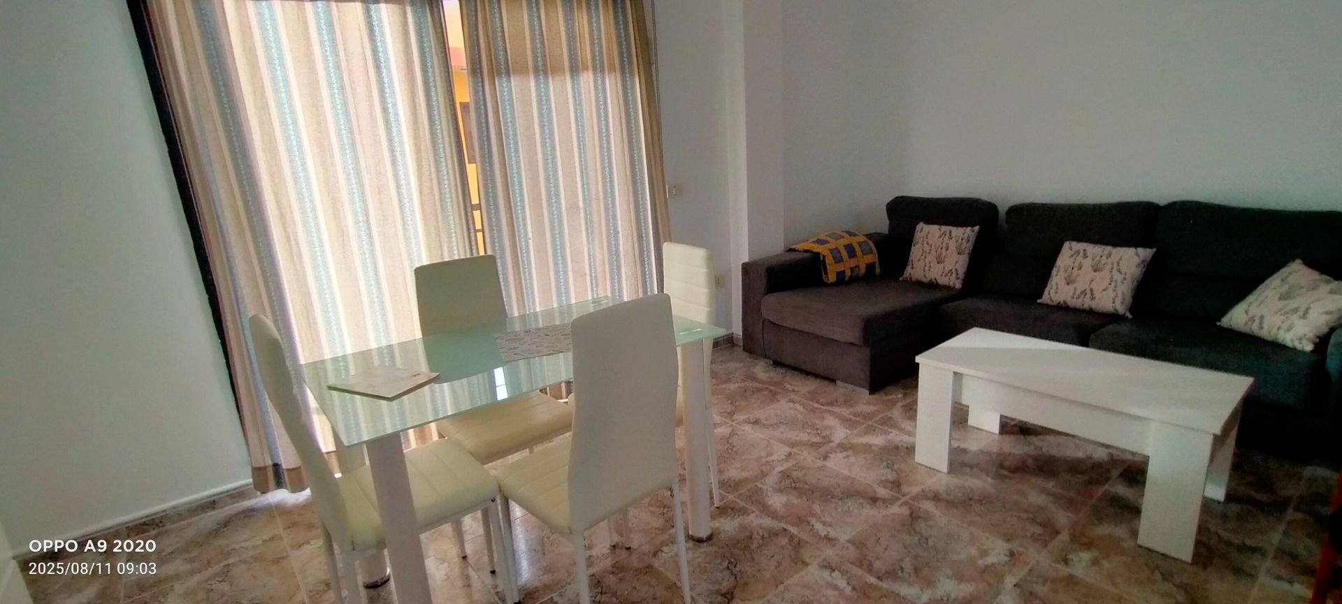 Living room of Flat to rent in Candelaria  with Furnished, Oven and Balcony