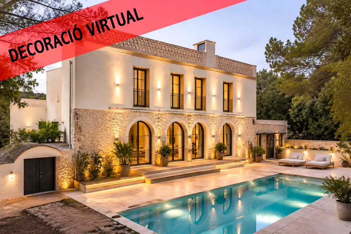 Exterior view of Country homes for sale in Torrelavit  with Private garden, Terrace and Balcony