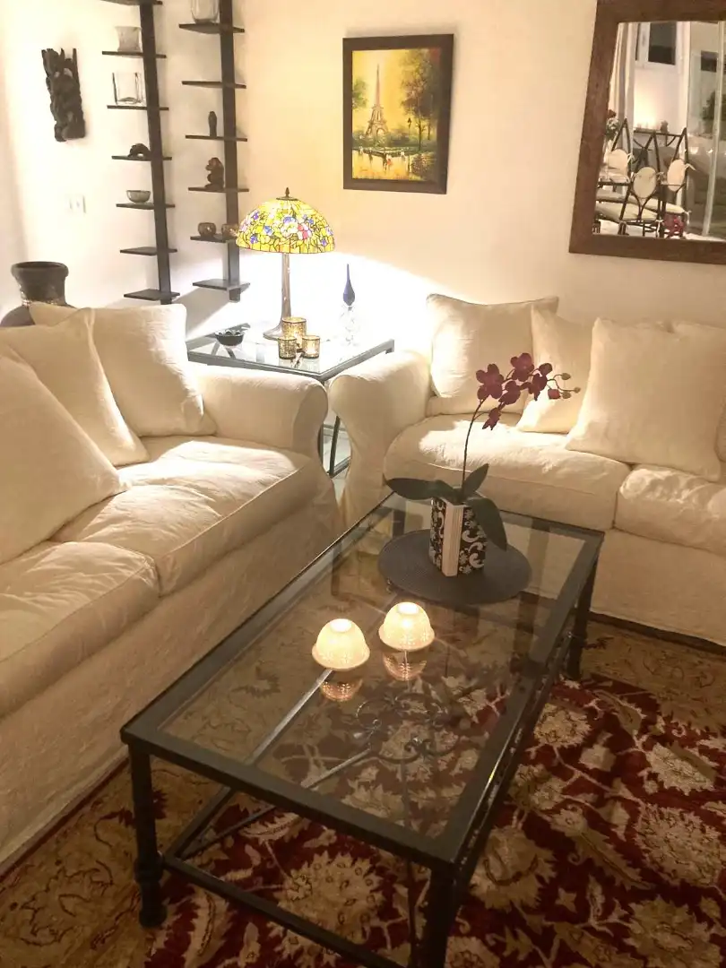 Wohnzimmer von Maisonette zum Verkauf in Estepona mit Klimaanlage, Terrasse und Abstellraum