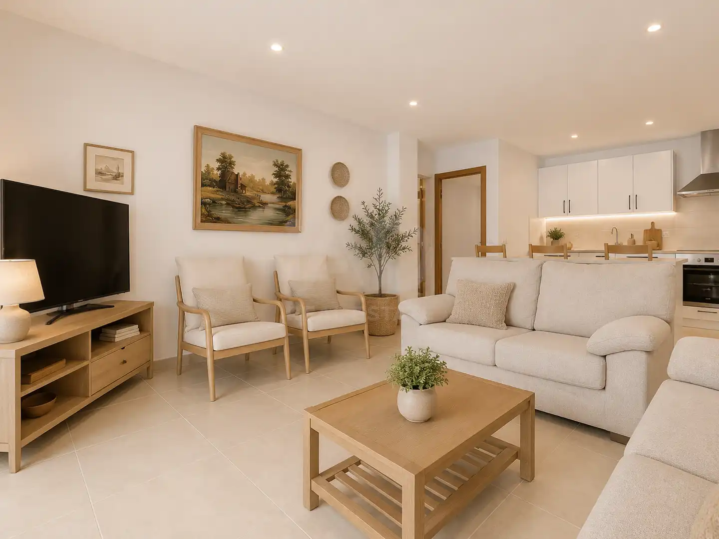 Sala de estar de Casa o chalet en venta en Alcúdia con Terraza