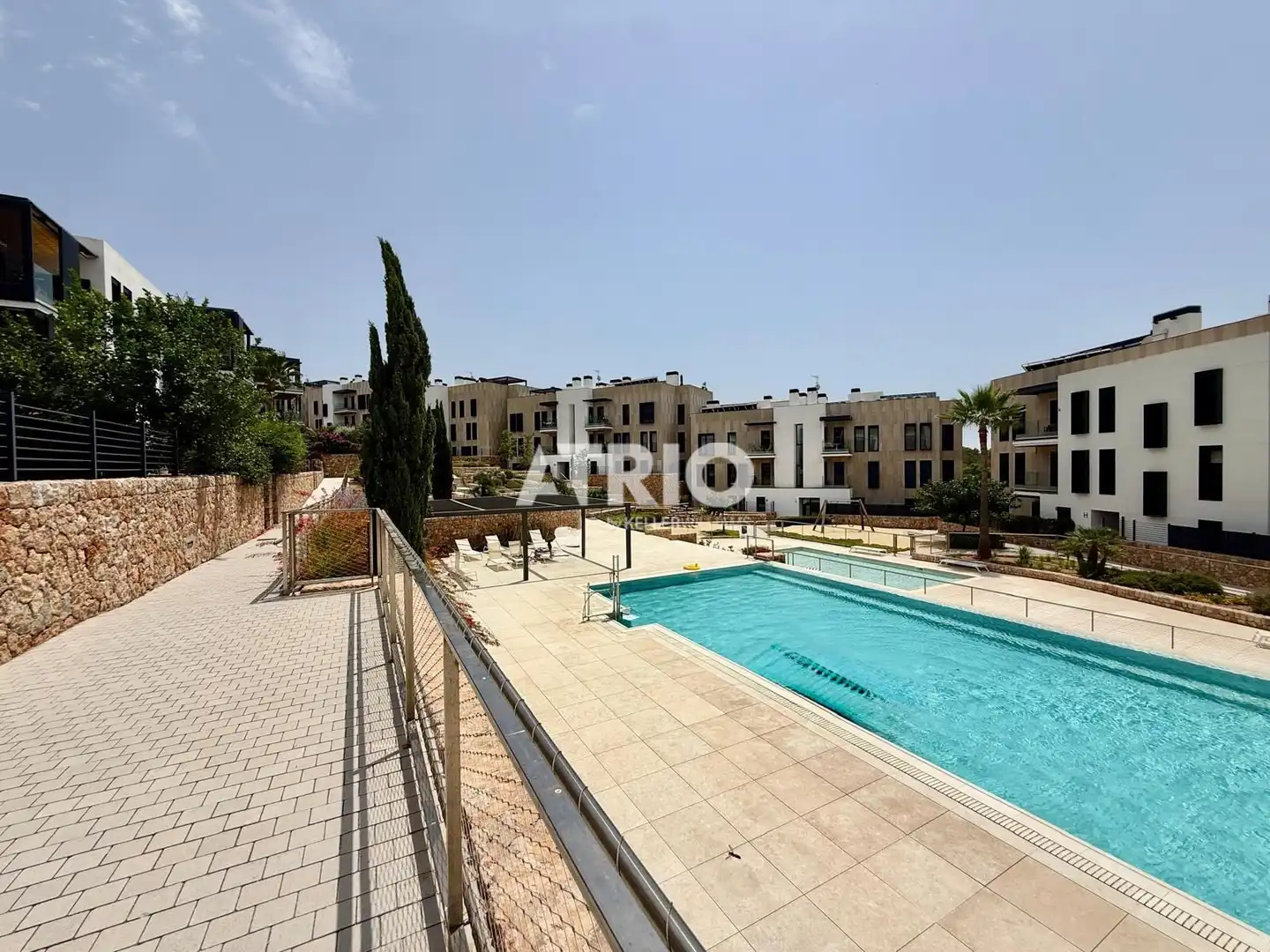Piscina de Piso de alquiler en  Palma de Mallorca con Aire acondicionado, Jardín privado y Trastero