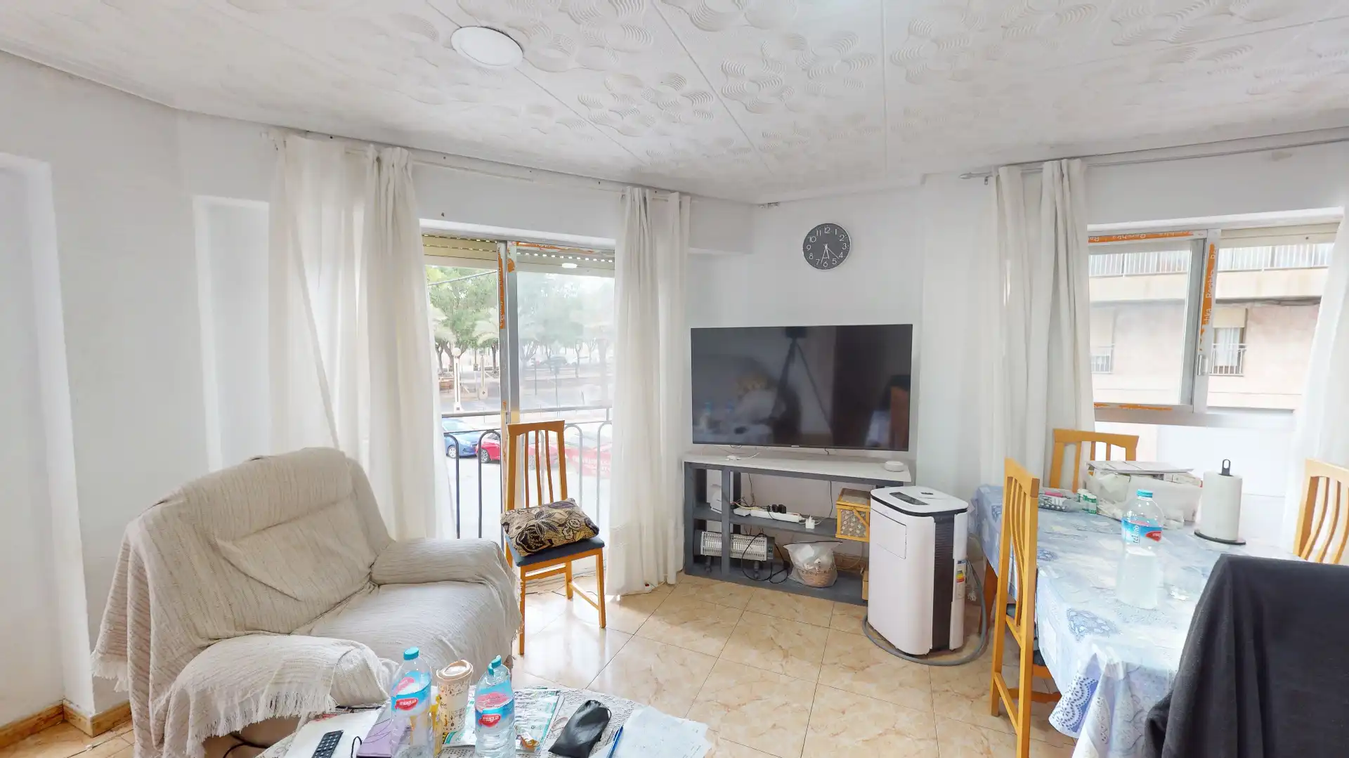 Sala de estar de Piso en venta en Elche / Elx con Amueblado