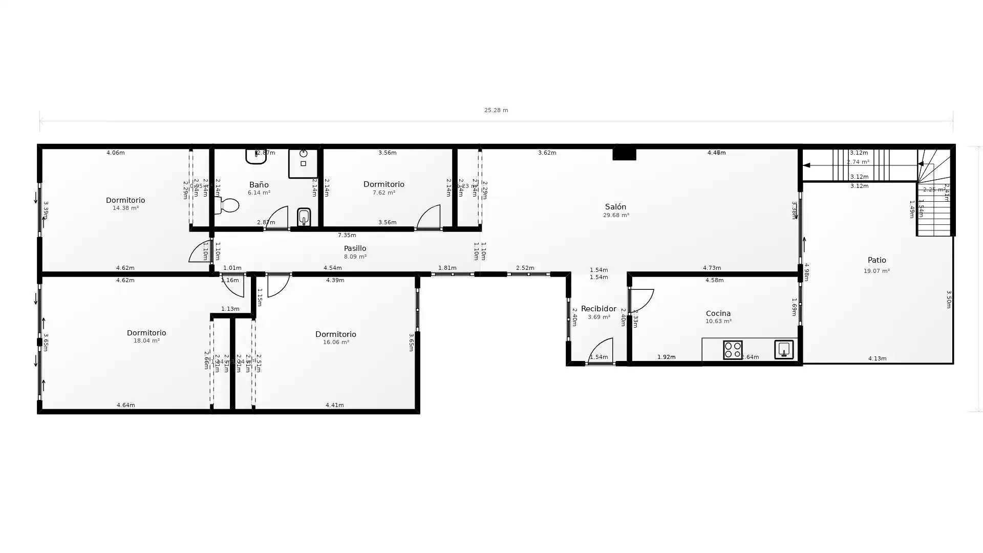 Flat with lift for sale in Centro, imagen 68