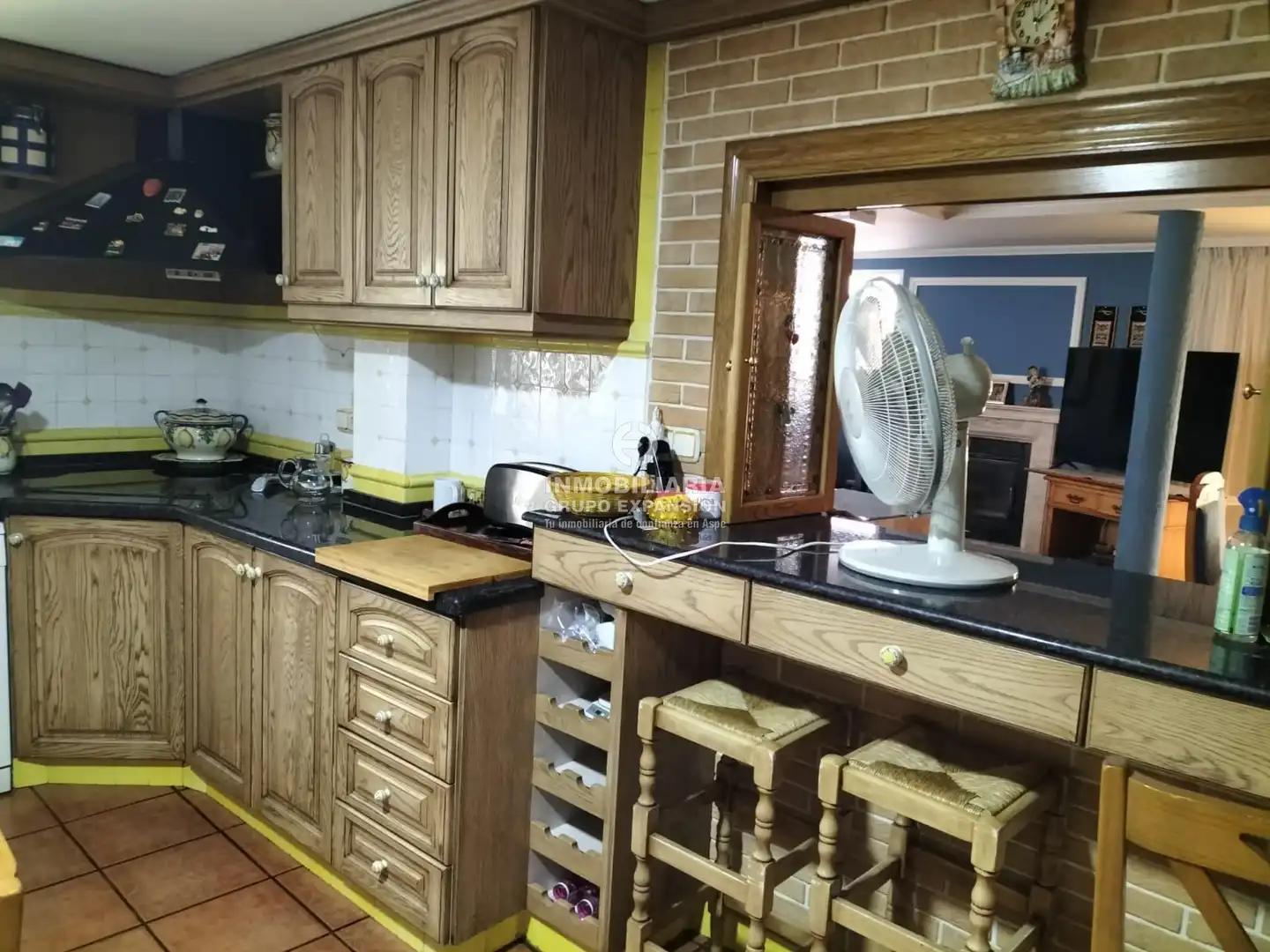 Kitchen of Duplexes for sale in Villena  with Air Conditioner, Terrace and Storage room