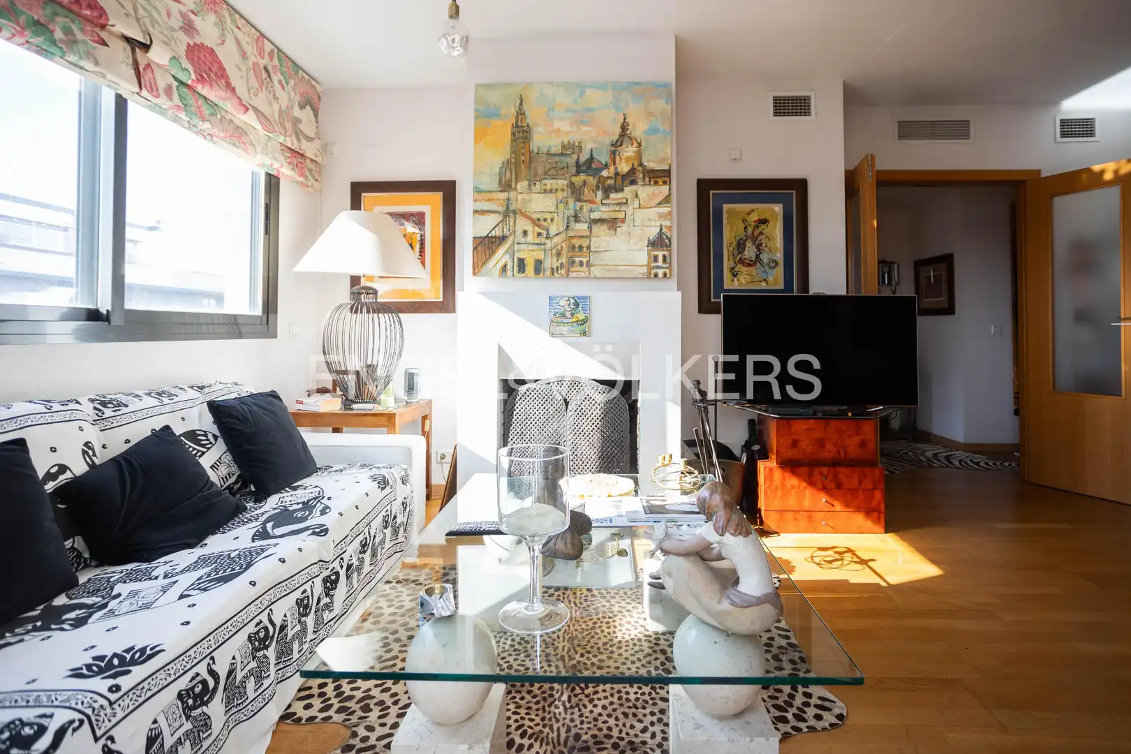 Sala de estar de Ático en venta en Camas con Aire acondicionado, Calefacción y Jardín privado