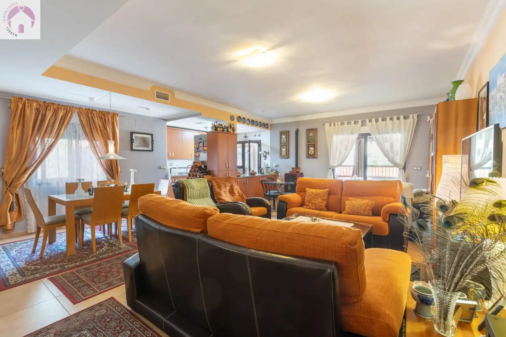 Living room of Flat for sale in Güéjar Sierra  with Air Conditioner, Heating and Terrace
