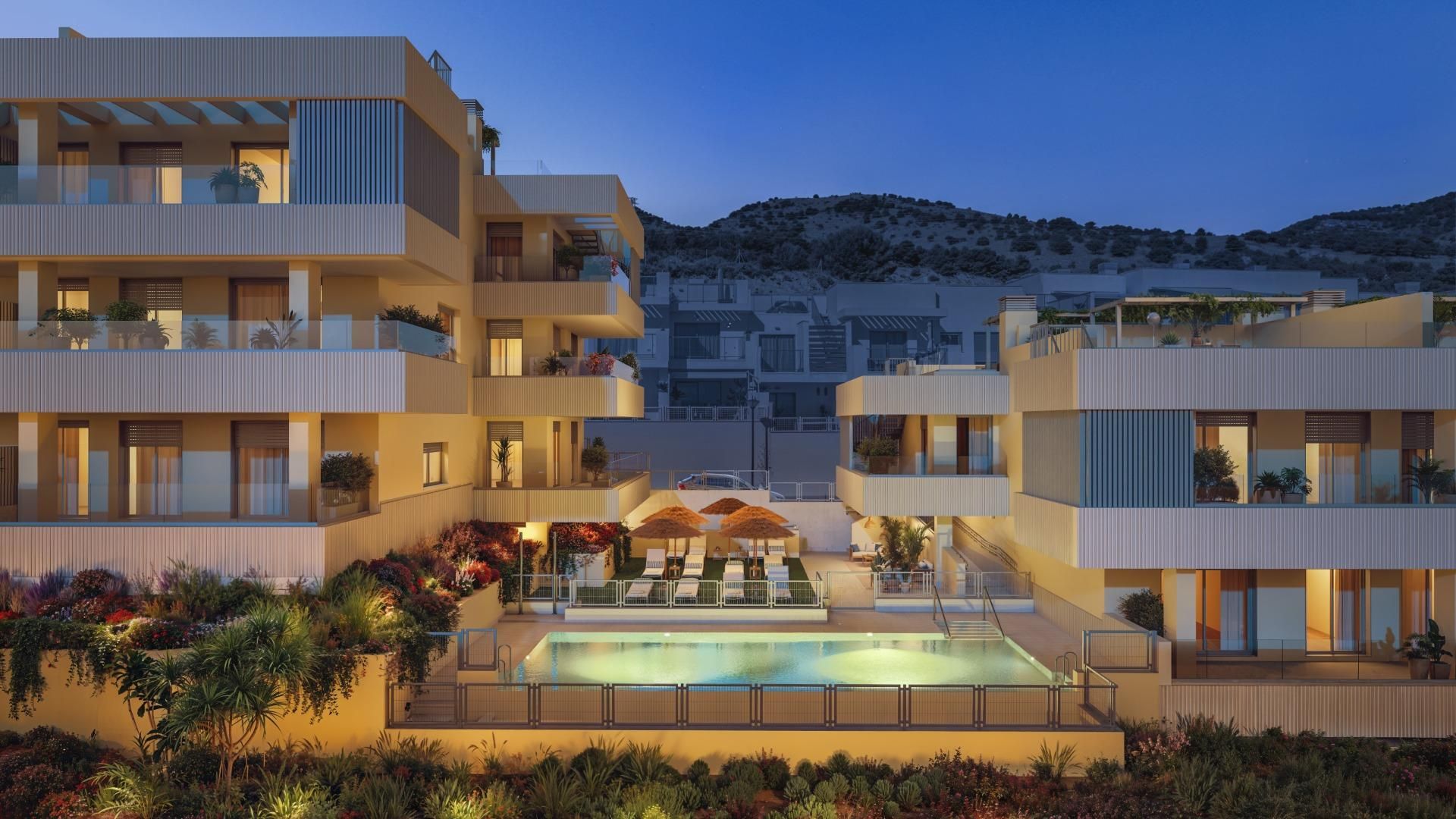 Exterior view of Attic for sale in Benalmádena  with Air Conditioner, Terrace and Storage room