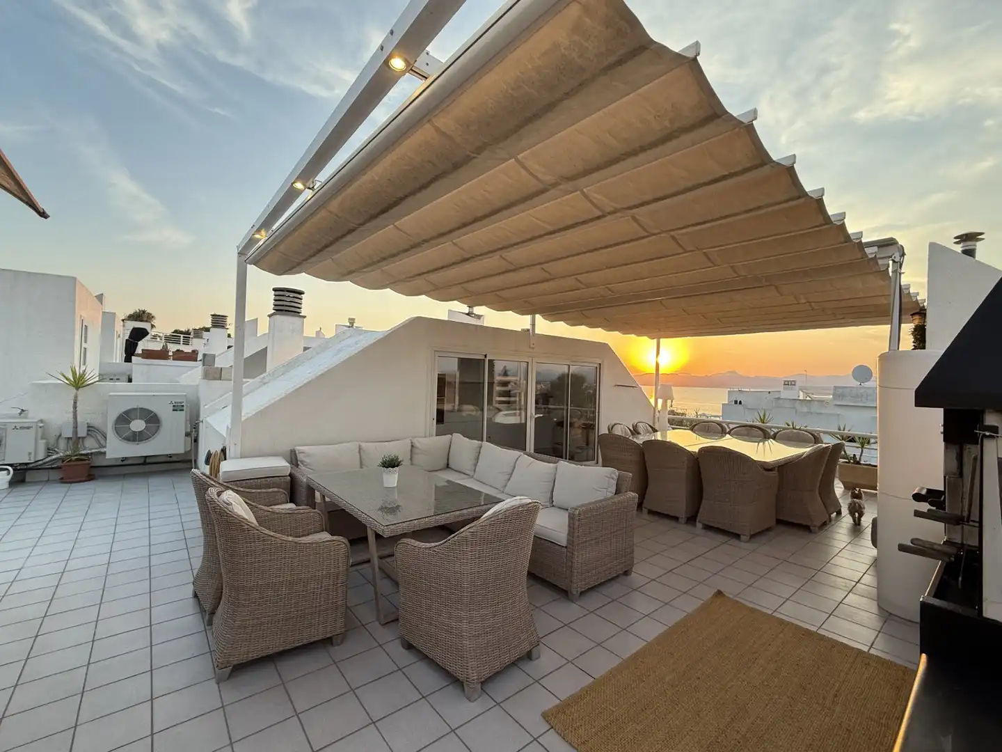 Terraza de Casa adosada en venta en Llucmajor con Aire acondicionado, Calefacción y Jardín privado