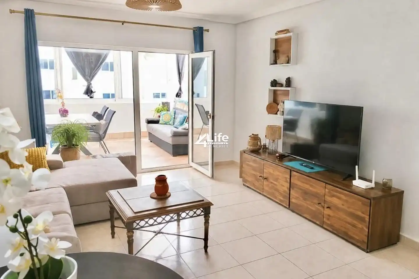 Sala de estar de Apartamento en venta en Chayofa