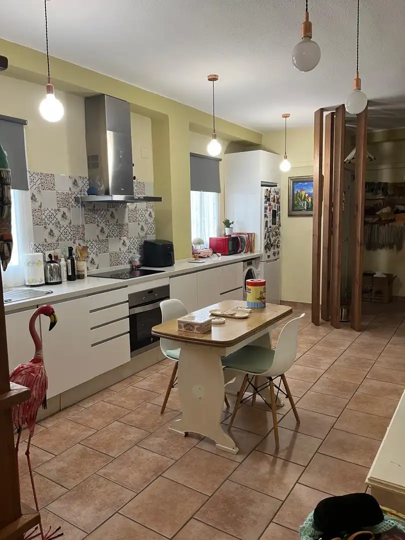 Cocina de Apartamento en venta en Málaga con Aire acondicionado