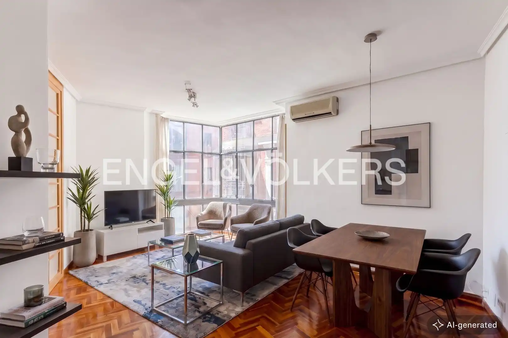 Sala de estar de Piso en venta en Madrid con Aire acondicionado, Calefacción y Parquet