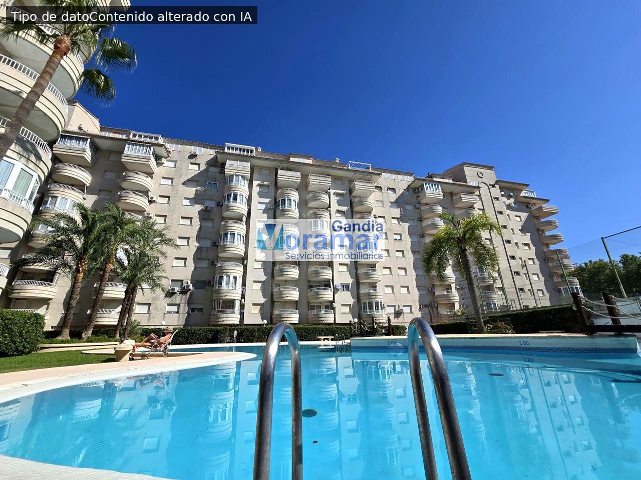 Swimming pool of Attic to rent in Gandia  with Swimming Pool, Furnished and Community pool