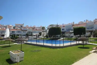 Jardí de Casa adosada en venda en Mijas amb Terrassa, Piscina i Moblat