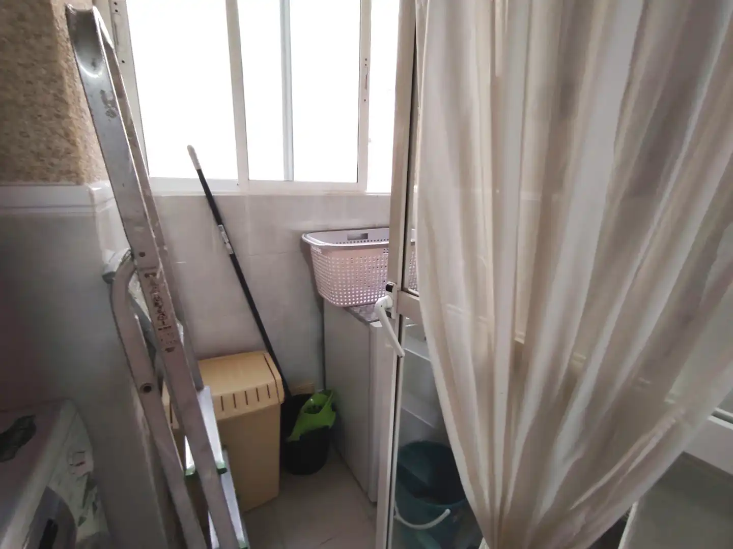 Baño de Piso de alquiler en Málaga con Aire acondicionado, Terraza y Amueblado