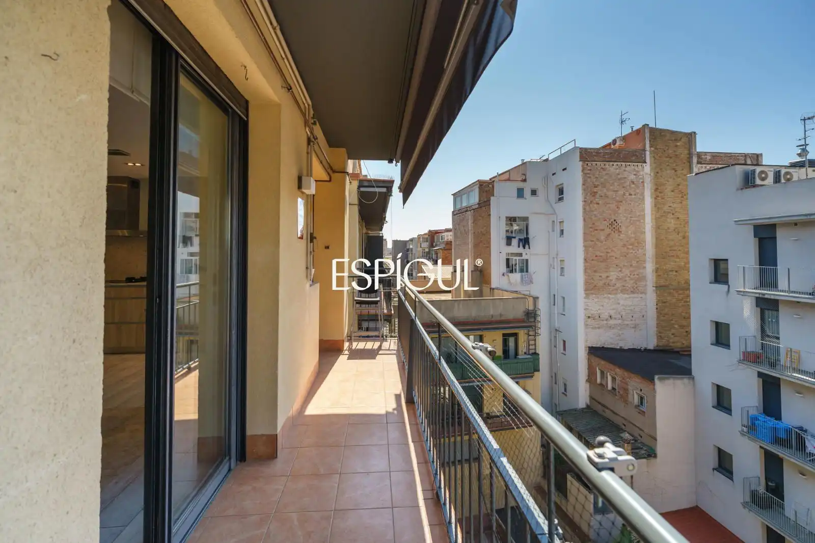 Terraza de Piso de alquiler en Barcelona con Aire acondicionado, Calefacción y Terraza