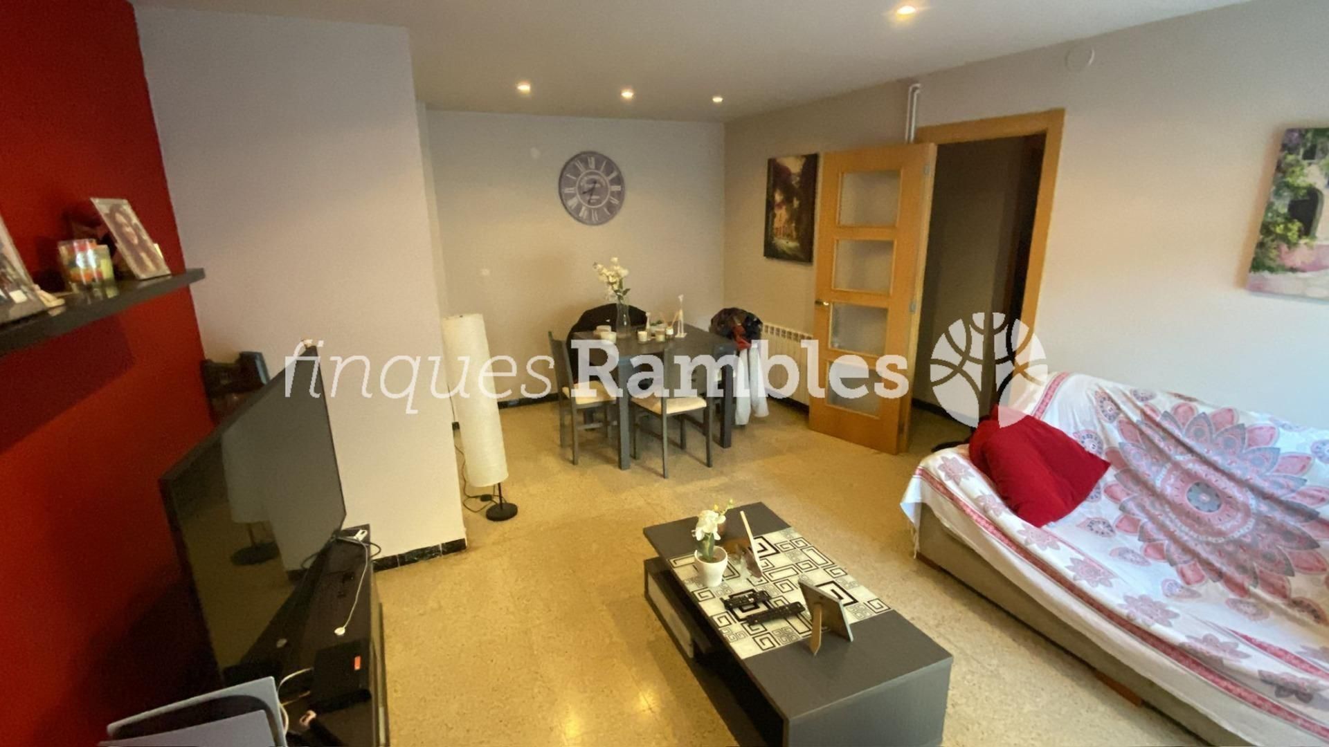 Living room of Flat for sale in Santa Margarida de Montbui  with Heating and Balcony