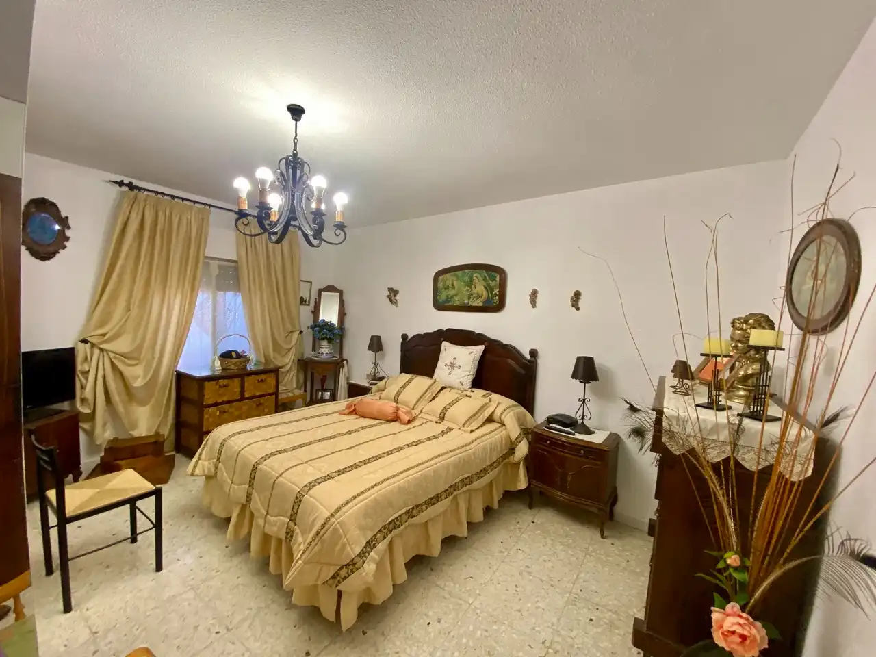 Dormitori de Casa adosada en venda en Malagón amb Aire condicionat, Calefacció i Jardí privat
