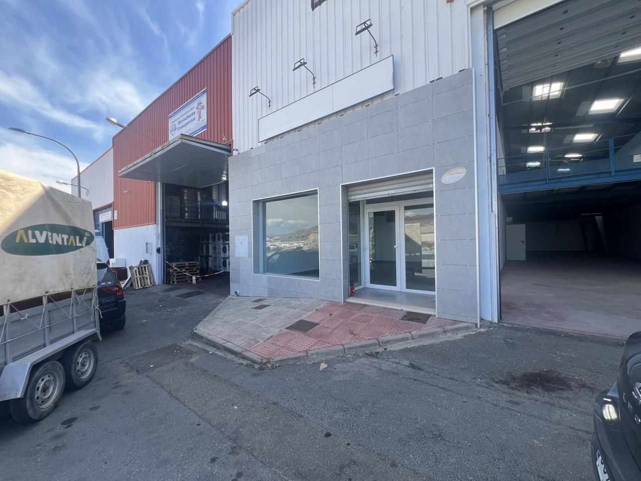Exterior view of Industrial buildings to rent in Huércal de Almería