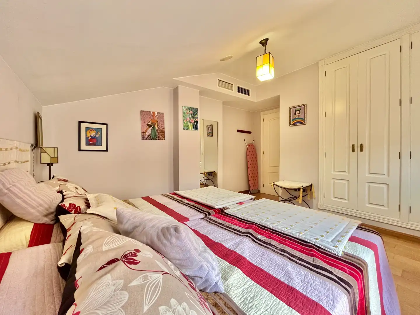 Schlafzimmer von Maisonette zum Verkauf in Zaragoza mit Klimaanlage, Heizung und Parkett