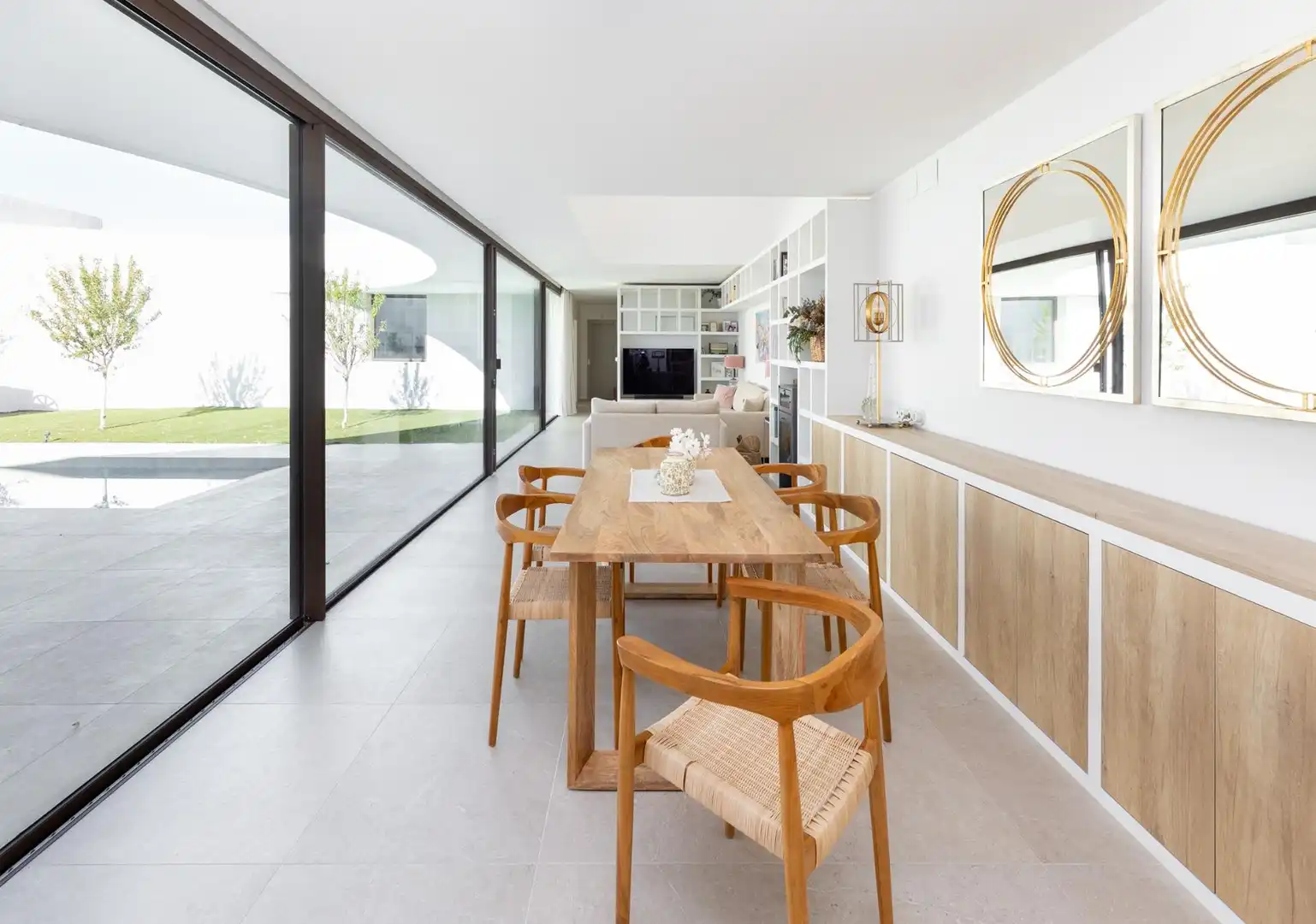 Comedor de Casa o chalet en venta en Albolote con Aire acondicionado, Calefacción y Jardín privado