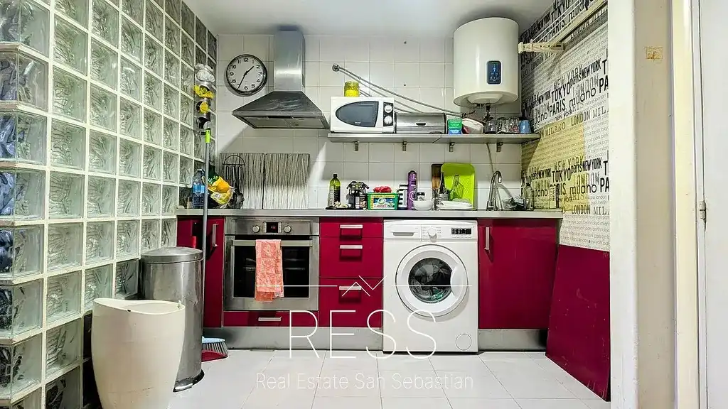 Cocina de Apartamento en venta en Hendaye con Amueblado