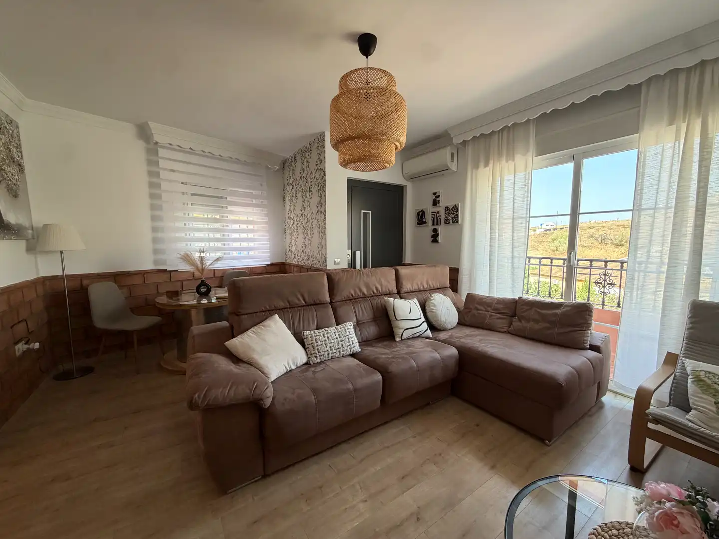 Sala de estar de Casa o chalet en venta en Málaga con Aire acondicionado, Terraza y Trastero