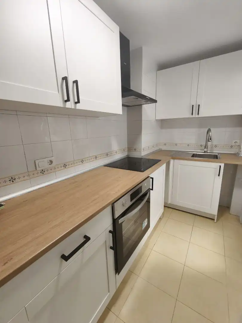 Küche von Wohnung zur Miete in Santa Fe mit Parkett, Terrasse und Möbliert