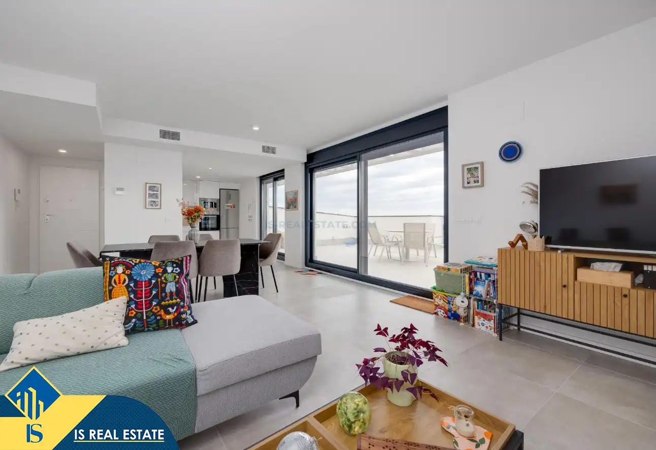 Living room of Attic for sale in Orihuela  with Air Conditioner, Heating and Terrace
