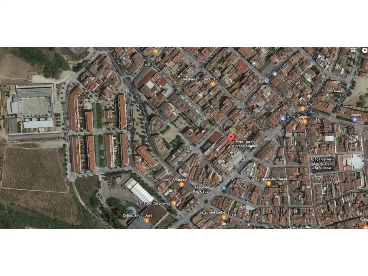 Terreny residencial en venda a Calle TINENT CORONEL SAGUES