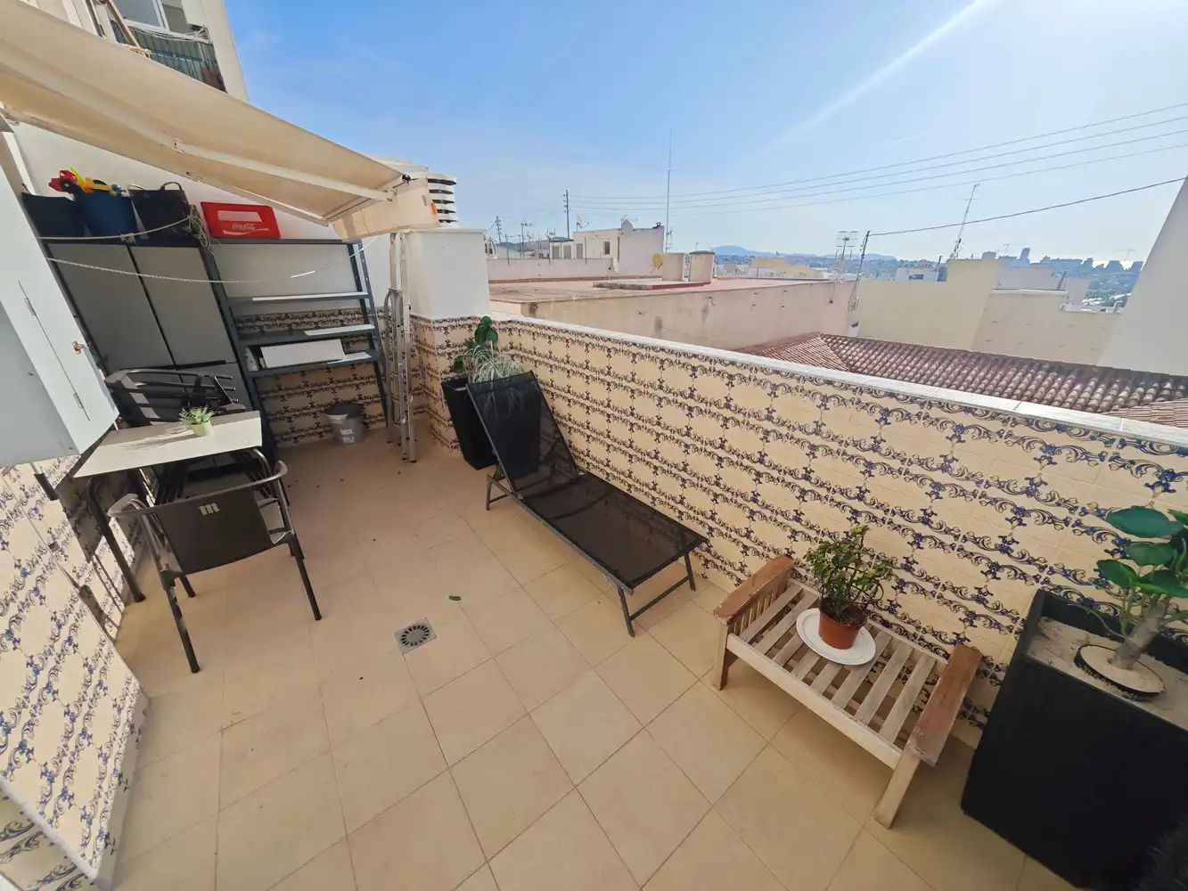Terraza de Piso en venta en Calpe / Calp con Aire acondicionado, Terraza y Amueblado