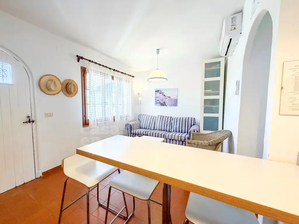 Sala de estar de Apartamento en venta en Alaior con Aire acondicionado, Terraza y Piscina